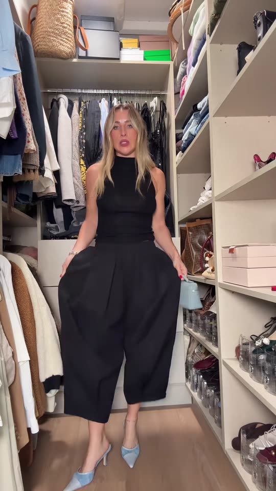 The coolest street style Look with these balloon pants