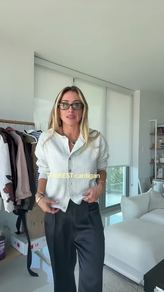 Filmed this six months ago, but my opinion still stands because his cardigan las