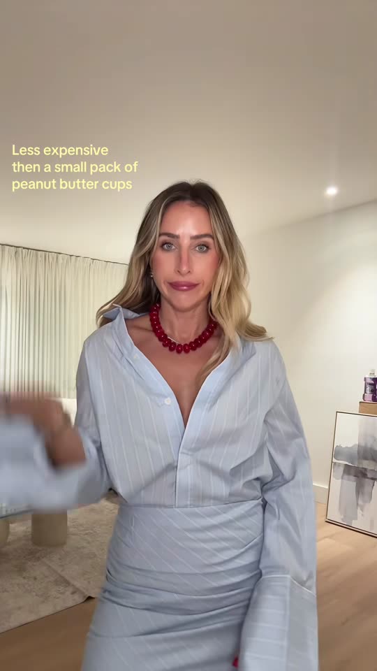 ootd with a side of beaded necklace