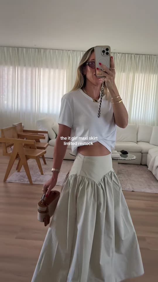 The most compliments on this maxi skirt