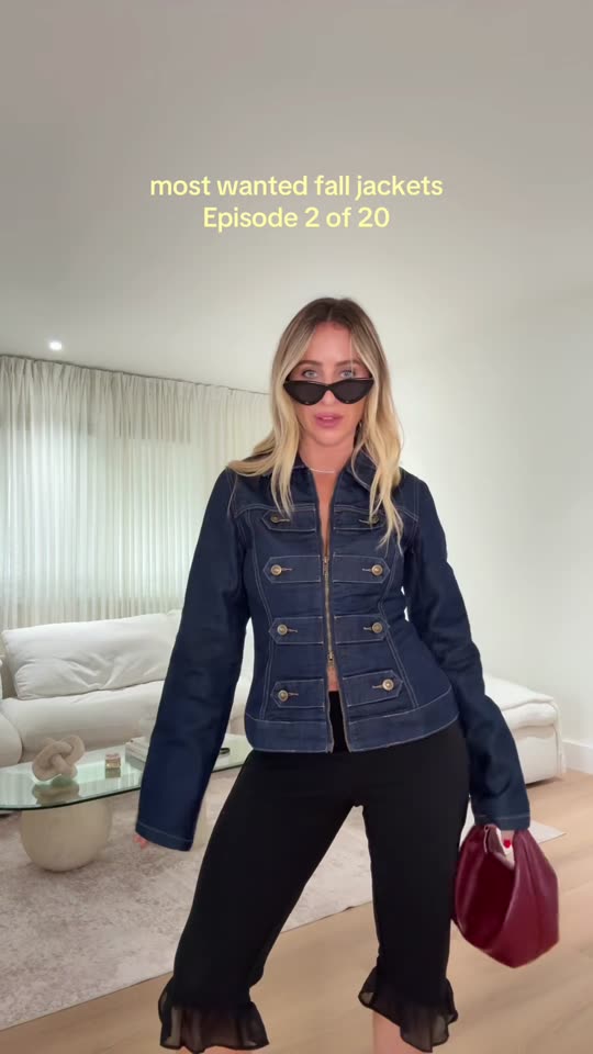 Luxury denim jacket that is inexpensive