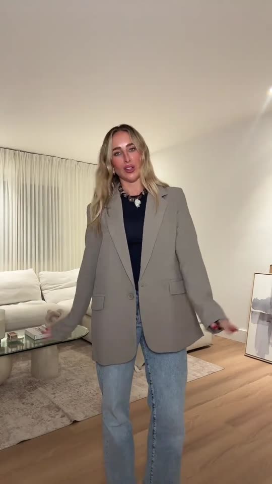 The wear on repeat blazer