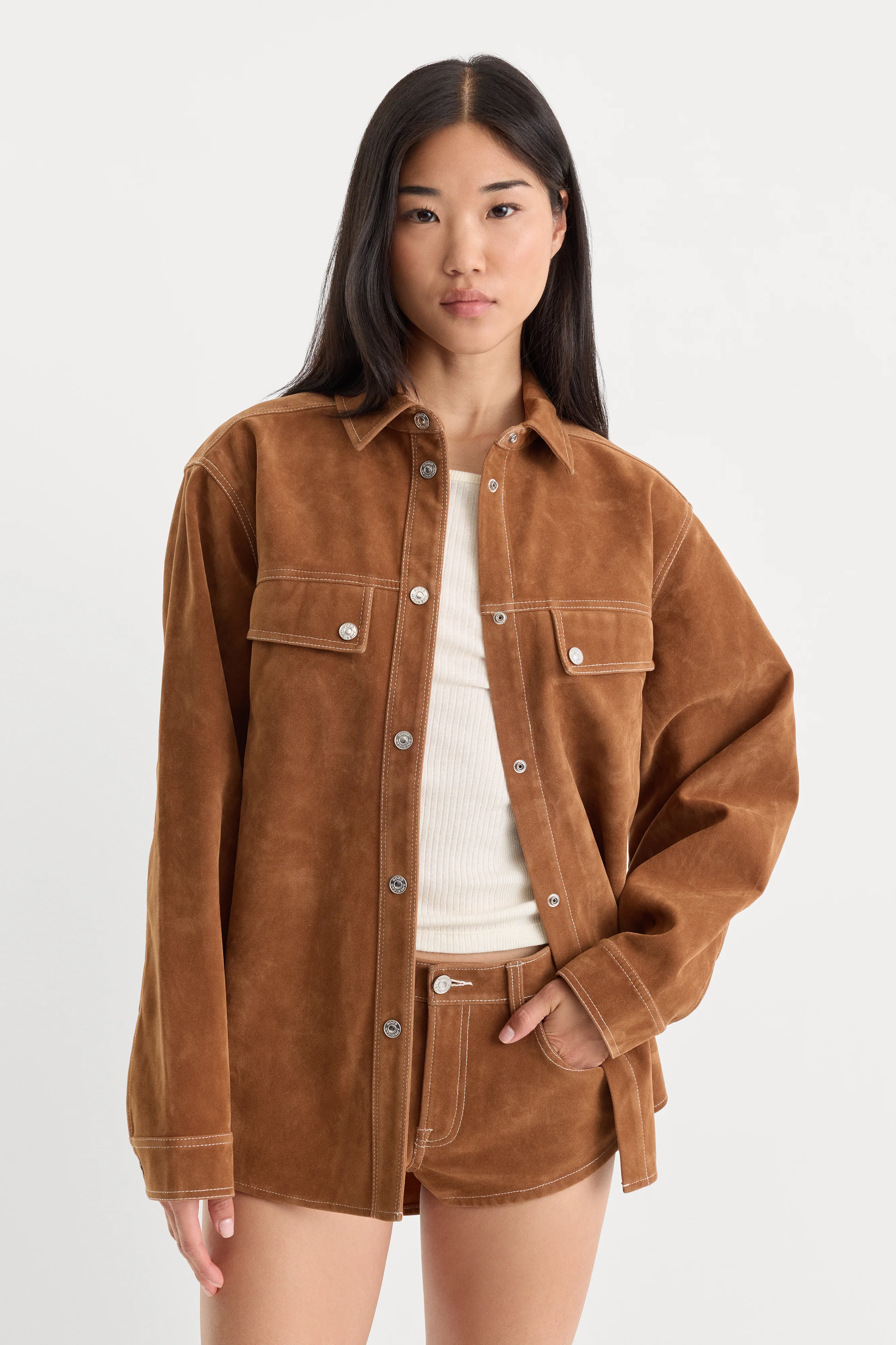 THE BETTER THAN SUEDE OVERSHIRT | CAFE C