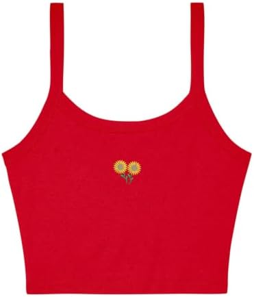 Duo Sunflowers Spaghetti Strap Tank Top